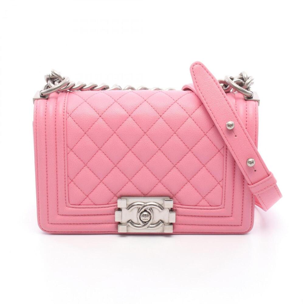 Chanel Boy Small Shoulder Bag/Handbag, Caviar Leather (Grained Calfskin), Wom...
